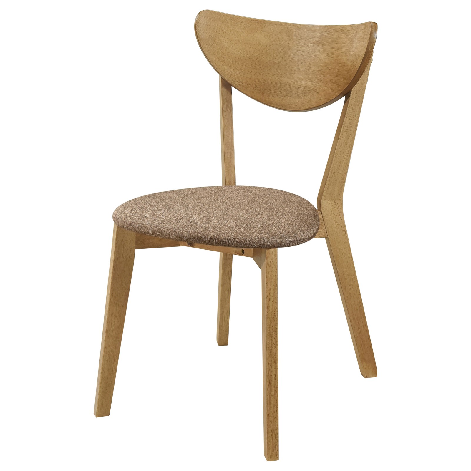 Carson Light Walnut Wood Dining Side Chair