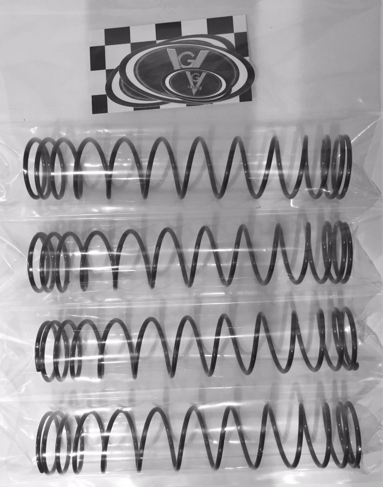 VG Racing X-Maxx® Tuned Progressive Springs Powder Coated Matt Black