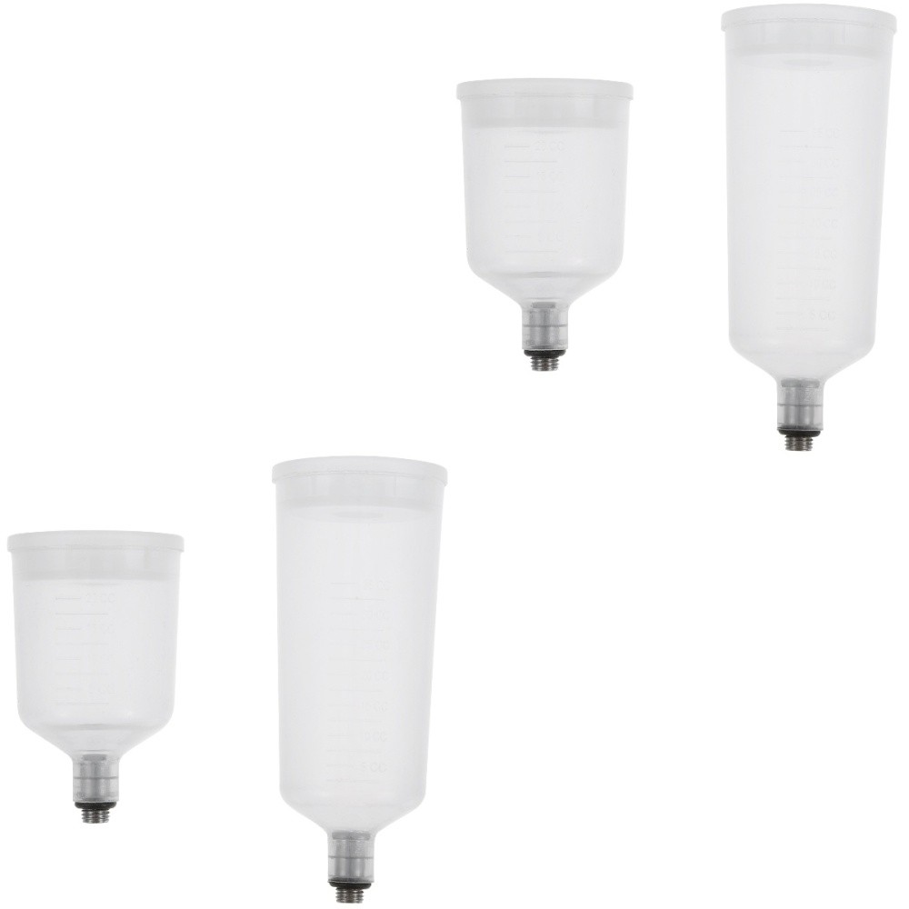Set of 2 Airbrush Pigment Container Pot Replaceable Sprayer Containers Cup