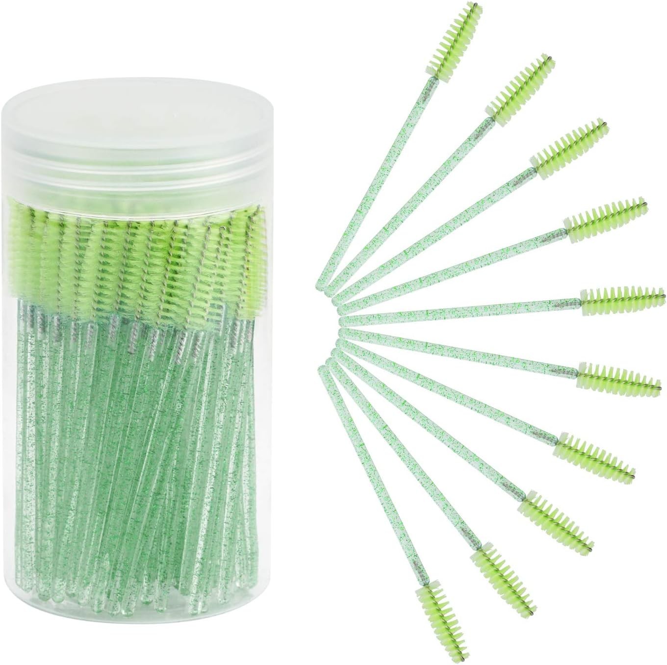 Disposable Eyelash Brush, Mascara Wands Makeup Brushes Applicators