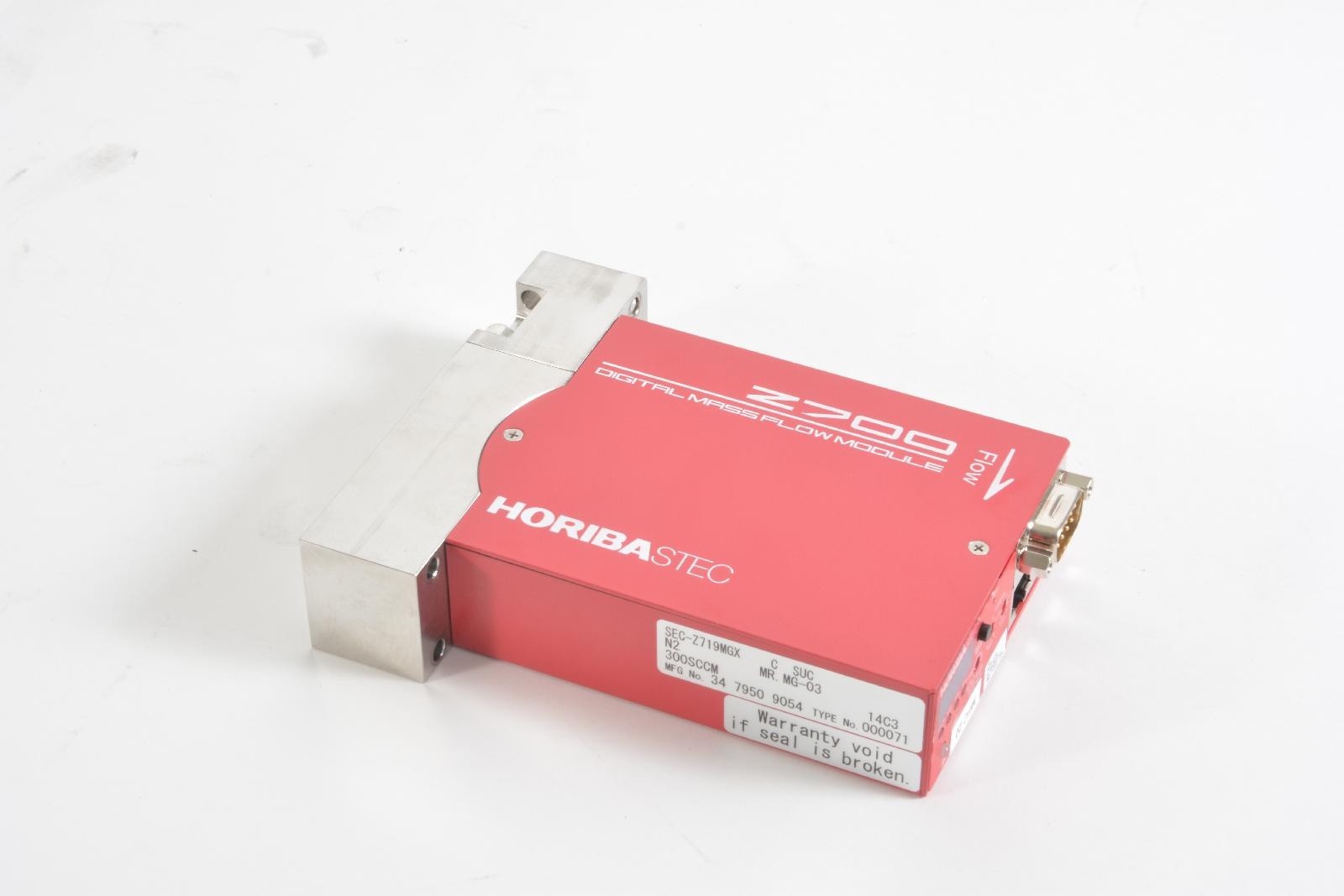 Horiba STEC SEC-Z719MGX Mass Flow Controller N2 300SCCM