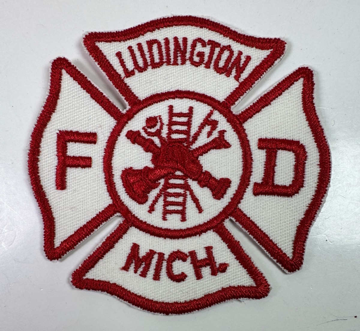Ludington Fire Michigan Patch BB1