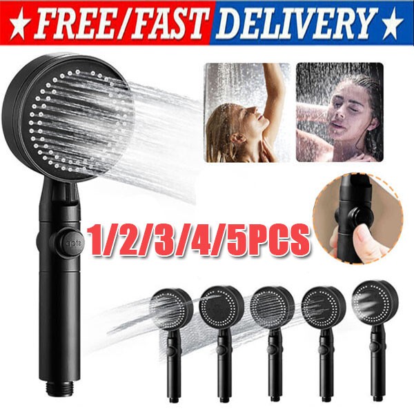 Shower Heads Handheld Spray High Pressure Adjustable Showerhead Top Spray Bath