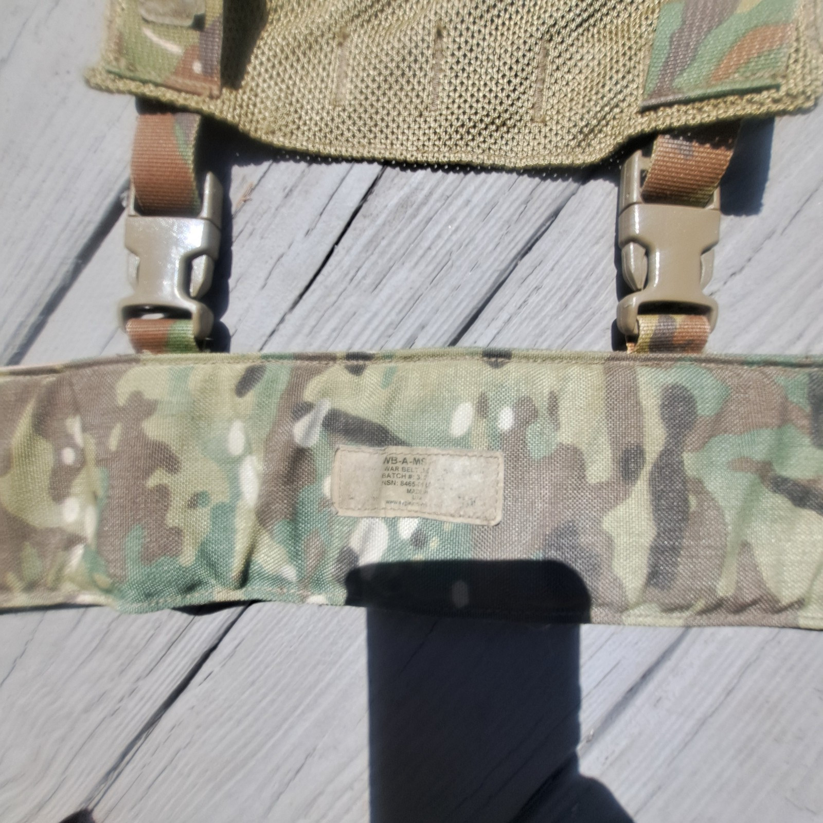 Eagle Industries molle H Harness Multicam SOF
