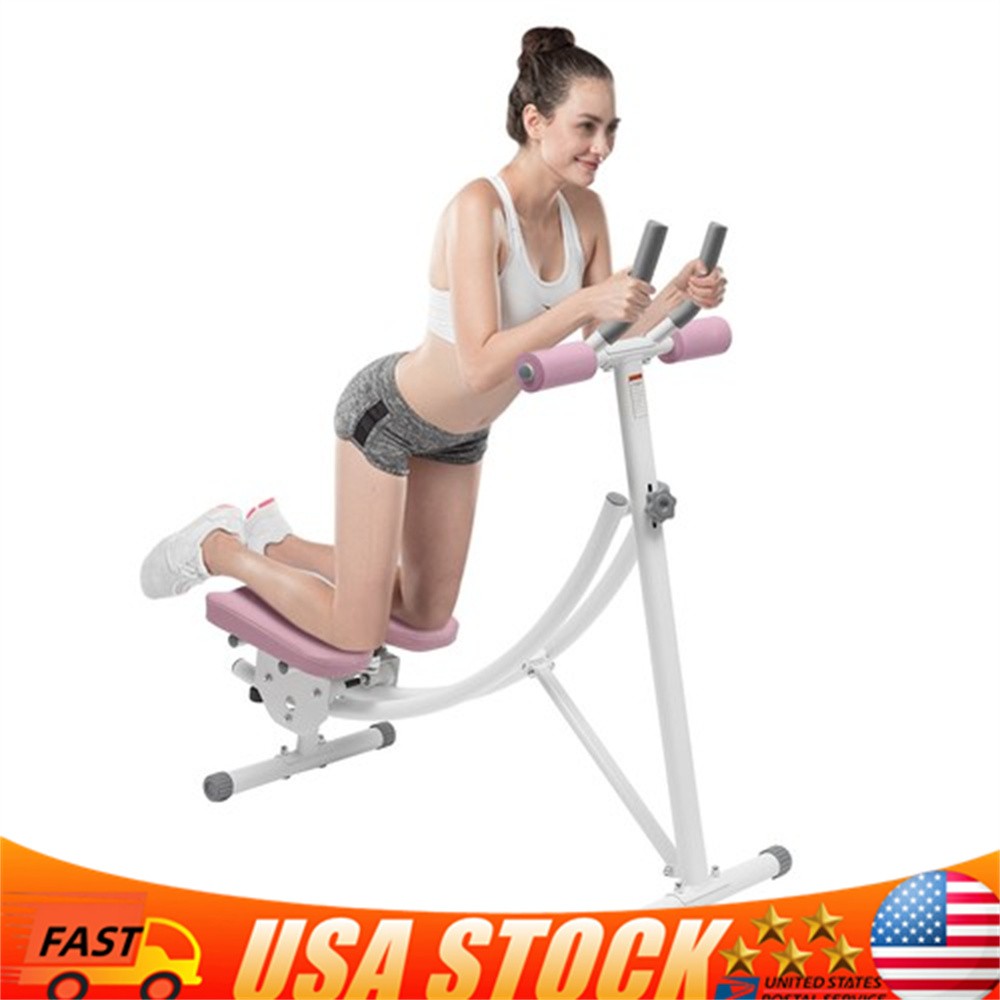 Ab Machine Coaster Abdominal Crunch Trainer for Home Gym Core Abdominal Workout
