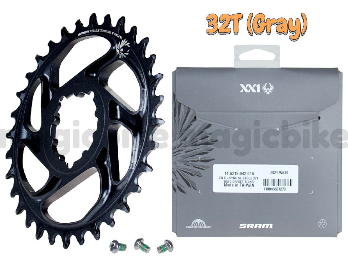 SRAM Eagle X-Sync Direct Mount Chainring 32T Boost 3mm Offset 11.6218.042.016