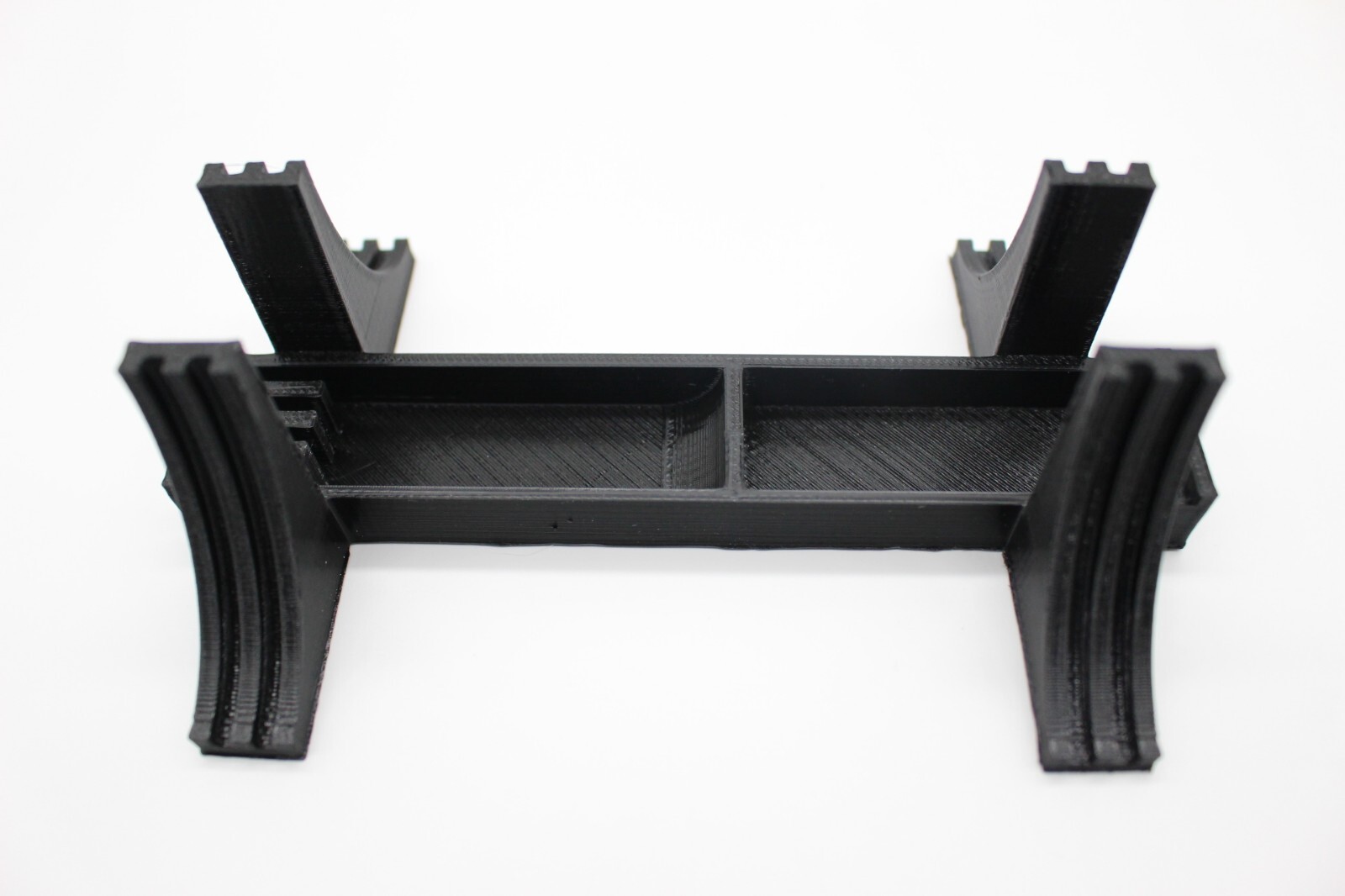 Black PS2 Slim 3D Printed Vertical Stand PlayStation 2