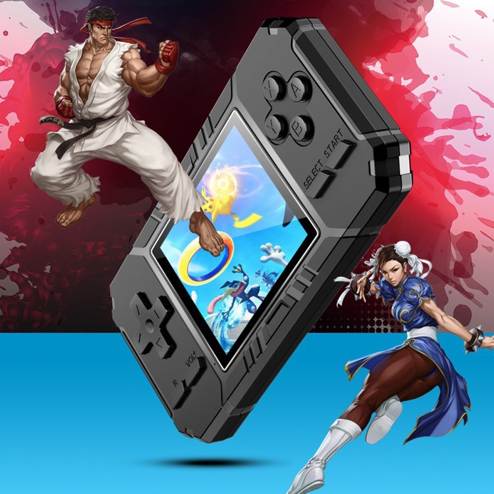 Handheld Video Retro Game Console Player Built-in 500 Games 3" IPS HD Screen