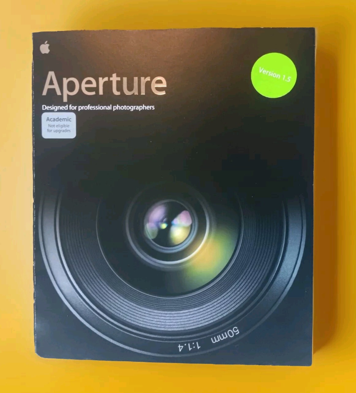 Apple Aperture 1.5 Academic Software Photo Editing MA716Z/A 2006 NIB