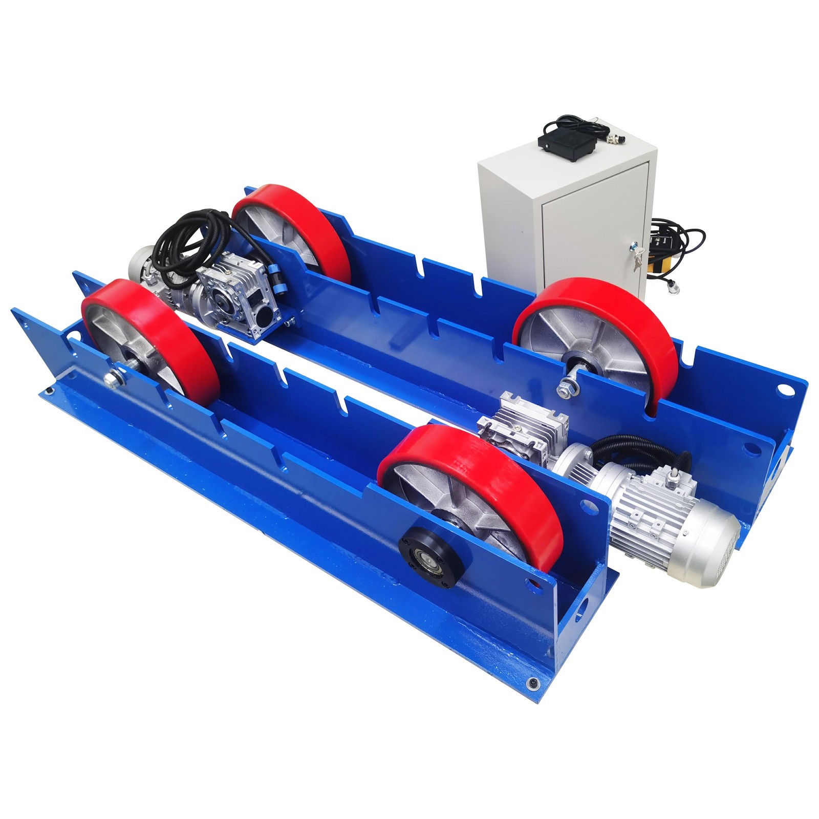 3 Ton Adjustable Welding Turning Roller Stand Rack Pipeline Welding Frame 220V