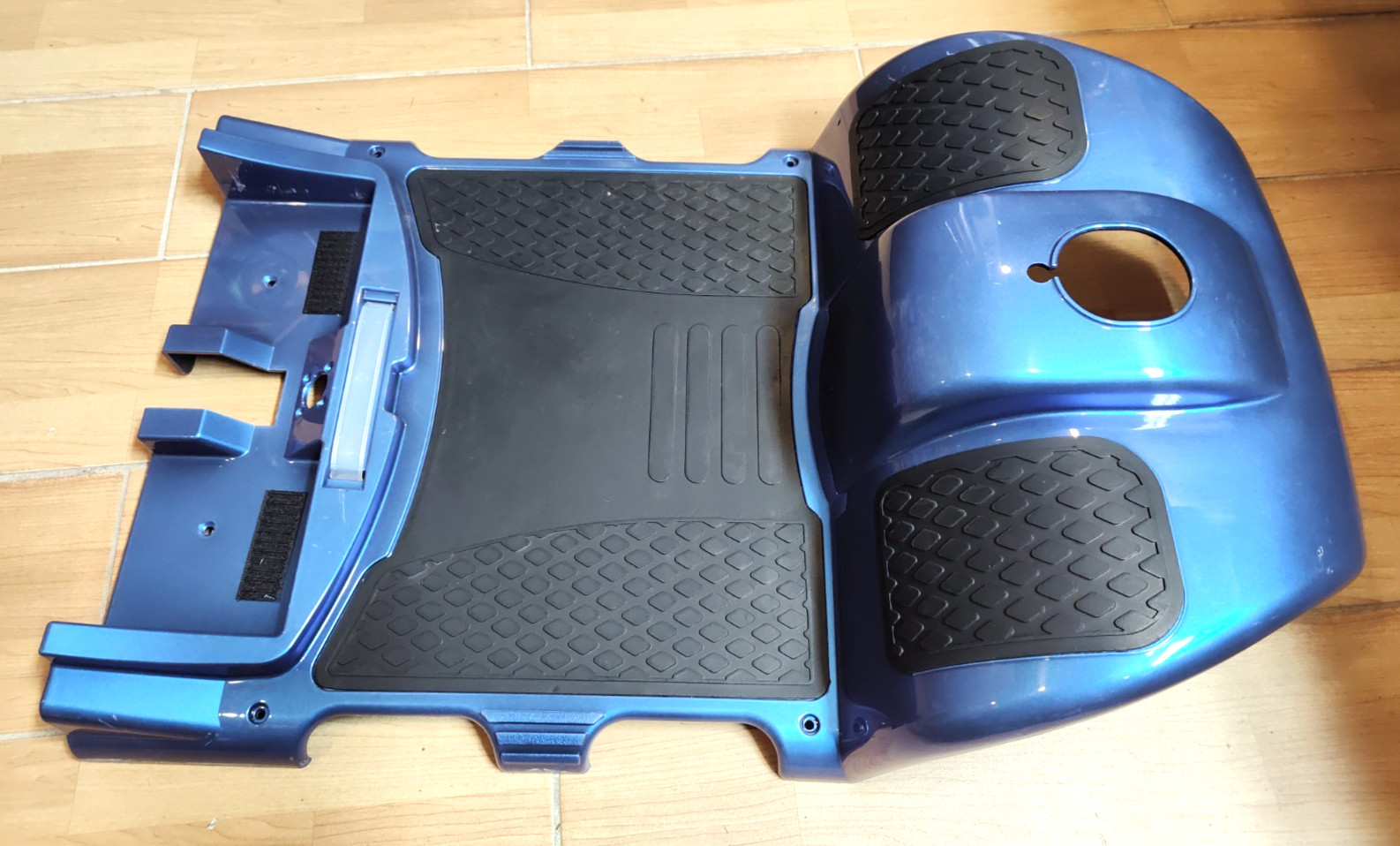 VIVE Mobility Scooter Plastic Floor Footrest Blue