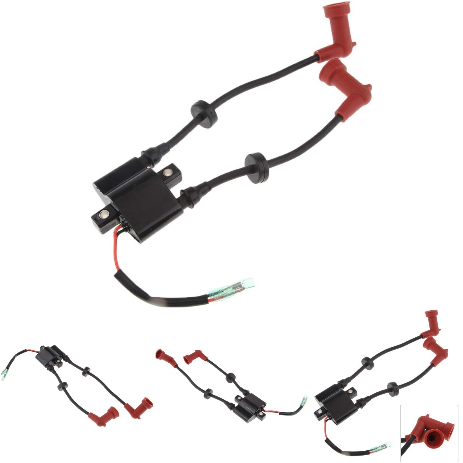 Yamaha Outboard Ignition Coil F9.9 13.5 15 20 25 40HP Replacement