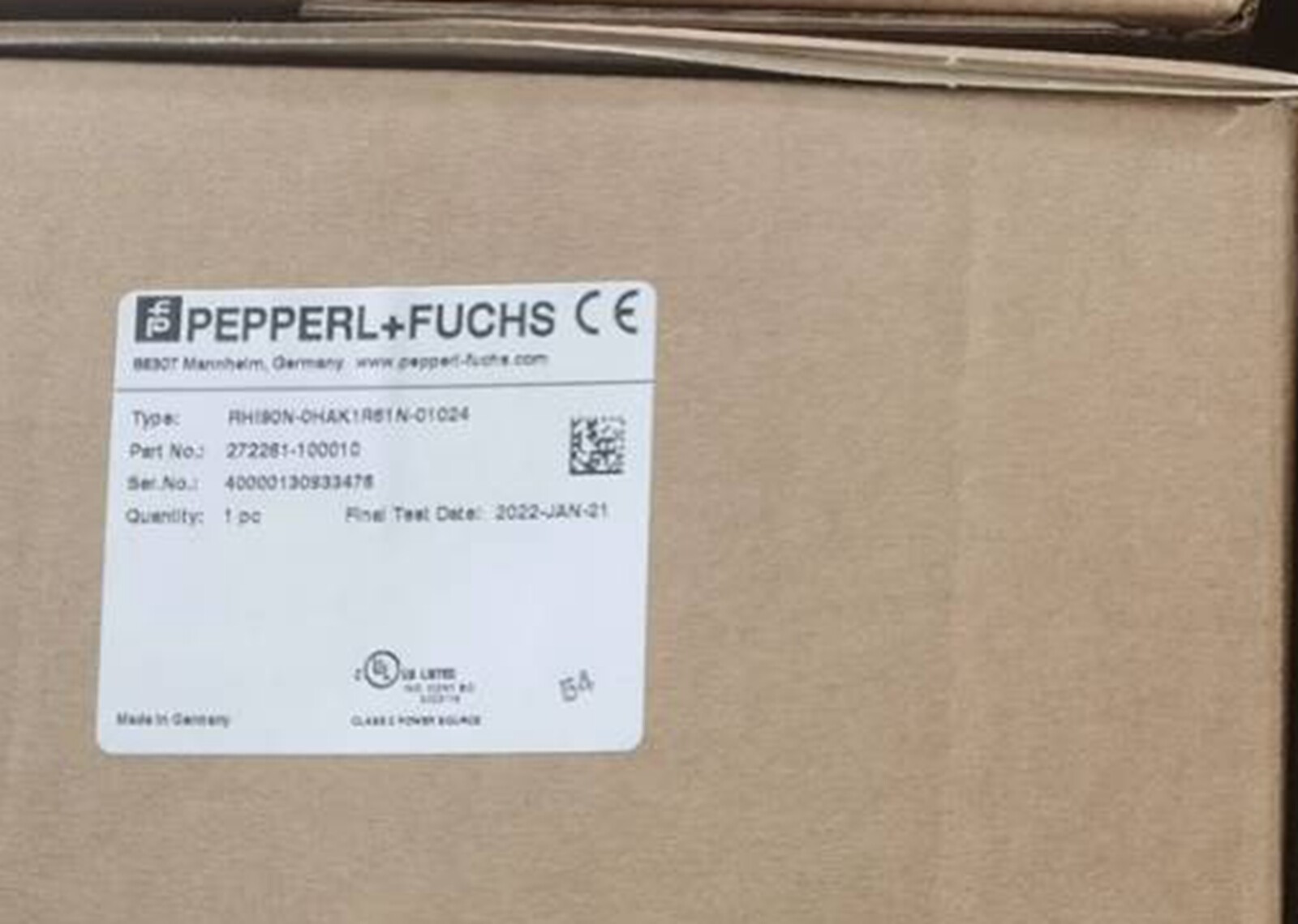 NEW Pepperl+Fuchs P+F RHI90N-0HAK1R61N-01024