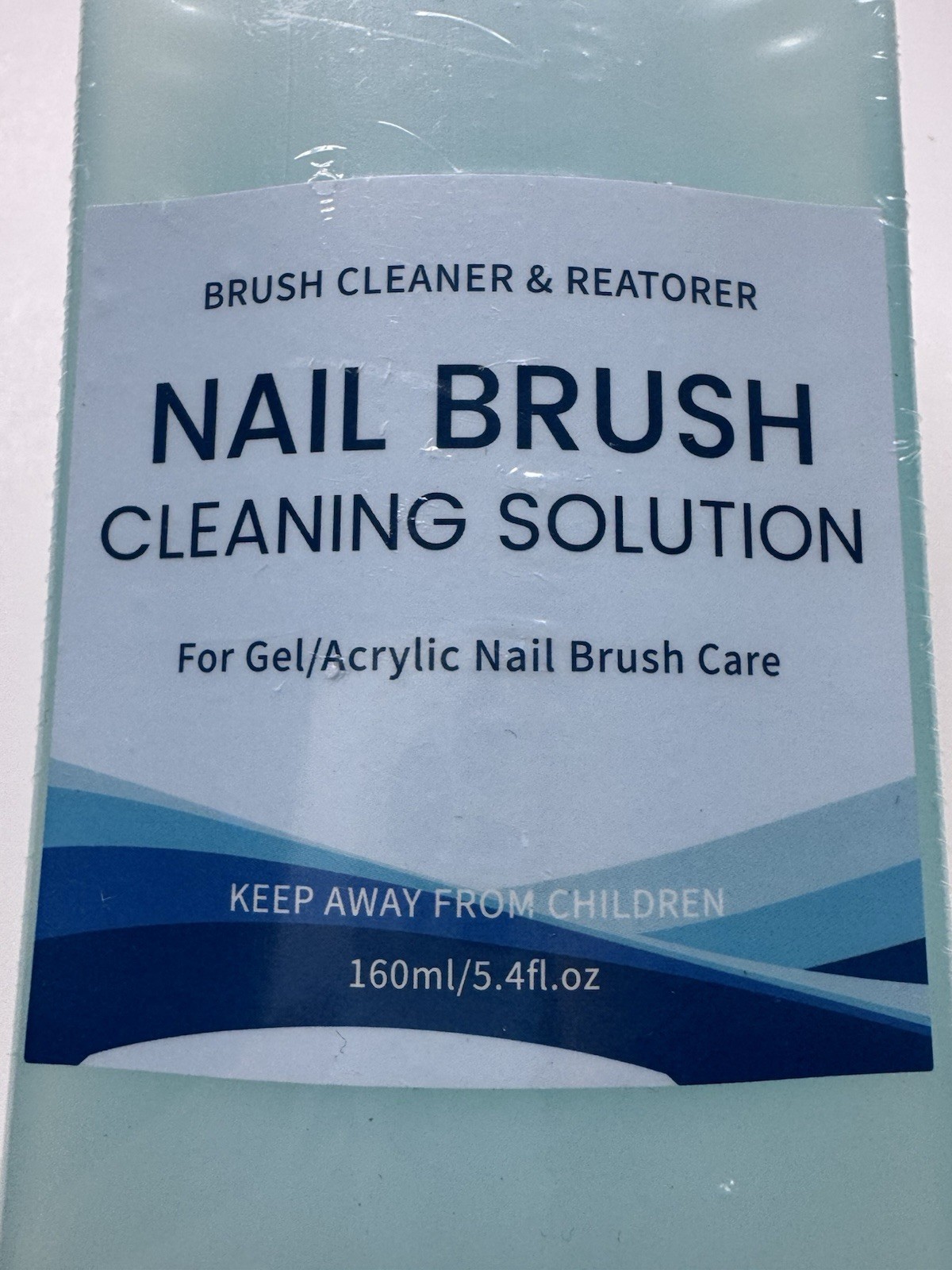2 Pack Nail Brush Cleaner 160ml Acrylic Brush Cleaning Solution Nail Liquid