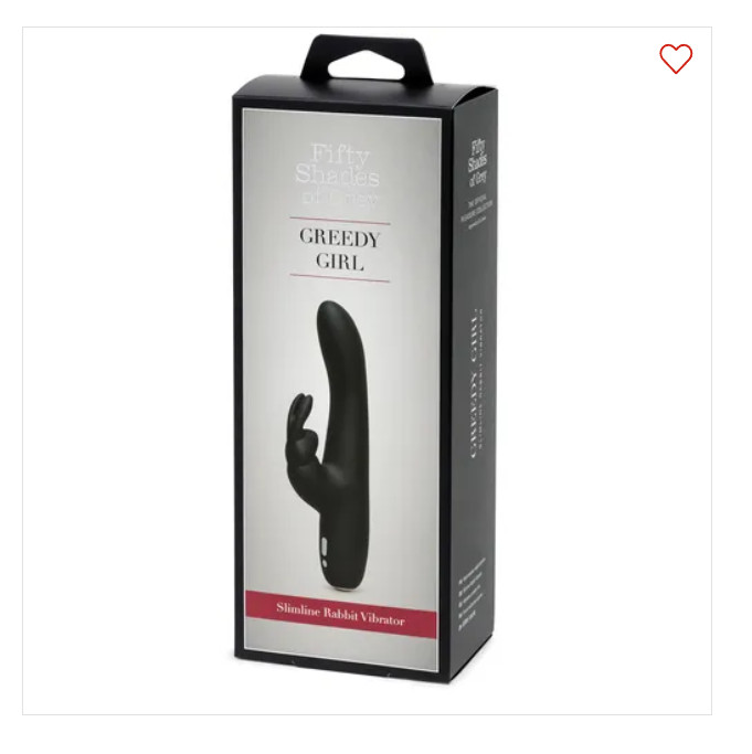 Fifty Shades Of Grey Slimline Greedy Girl Rabbit Vibrator