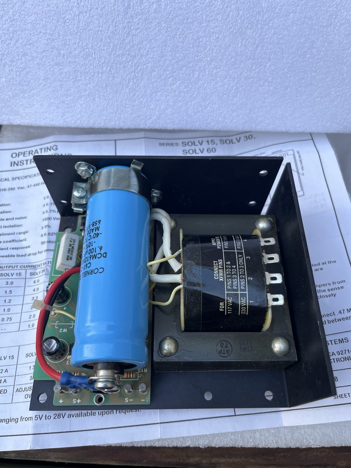 ELPAC POWER SYSTEMS SOLV30-24 N/OVP NEW