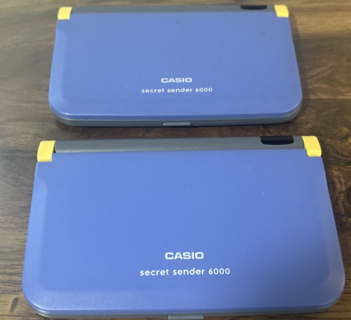 Casio Secret Sender 2000 Vintage Personal Pocket Organizer  lot of 2 FOR PARTS