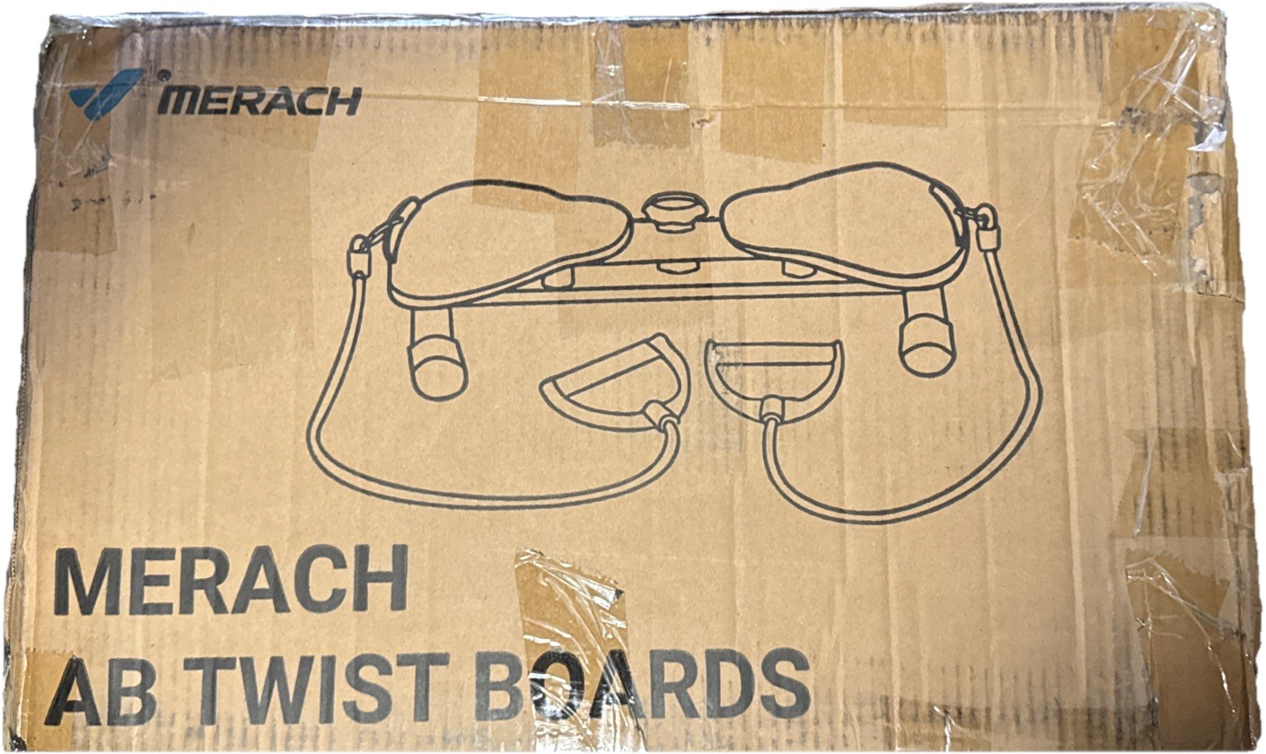 MERACH AB Abs Twist Boards Black MR-2465B1 Brand New Sealed