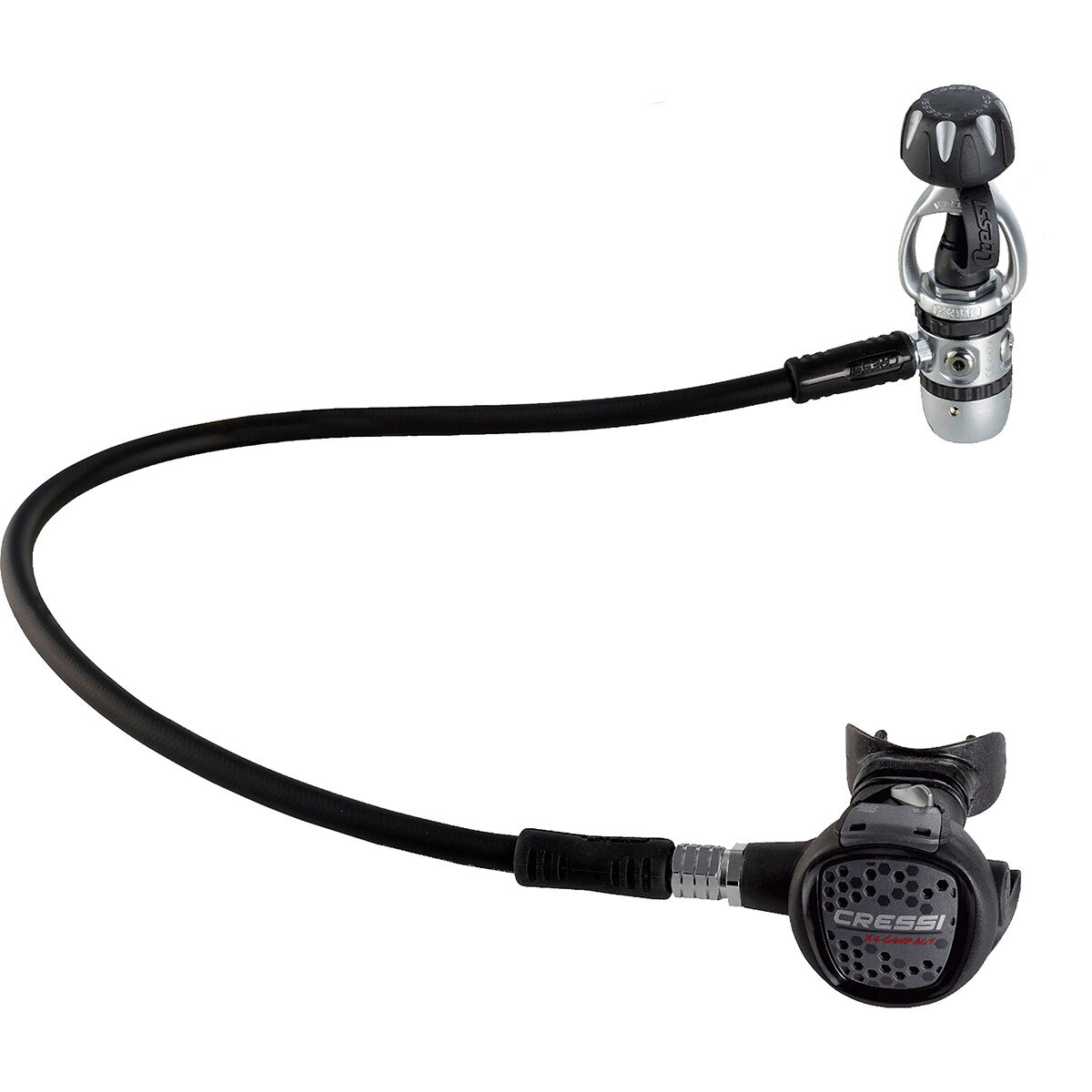 Cressi XS Compact AC2 Regulator and Octopus
