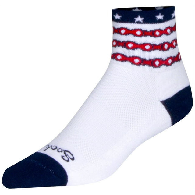 Socks - SockGuy - The Brave S/M 3" Classic Cycling/Running NEW