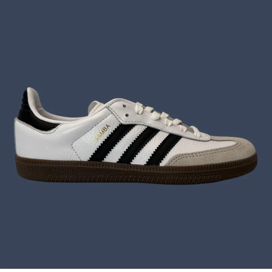 Adidas Samba OG C White/Black/Gum – IE3677