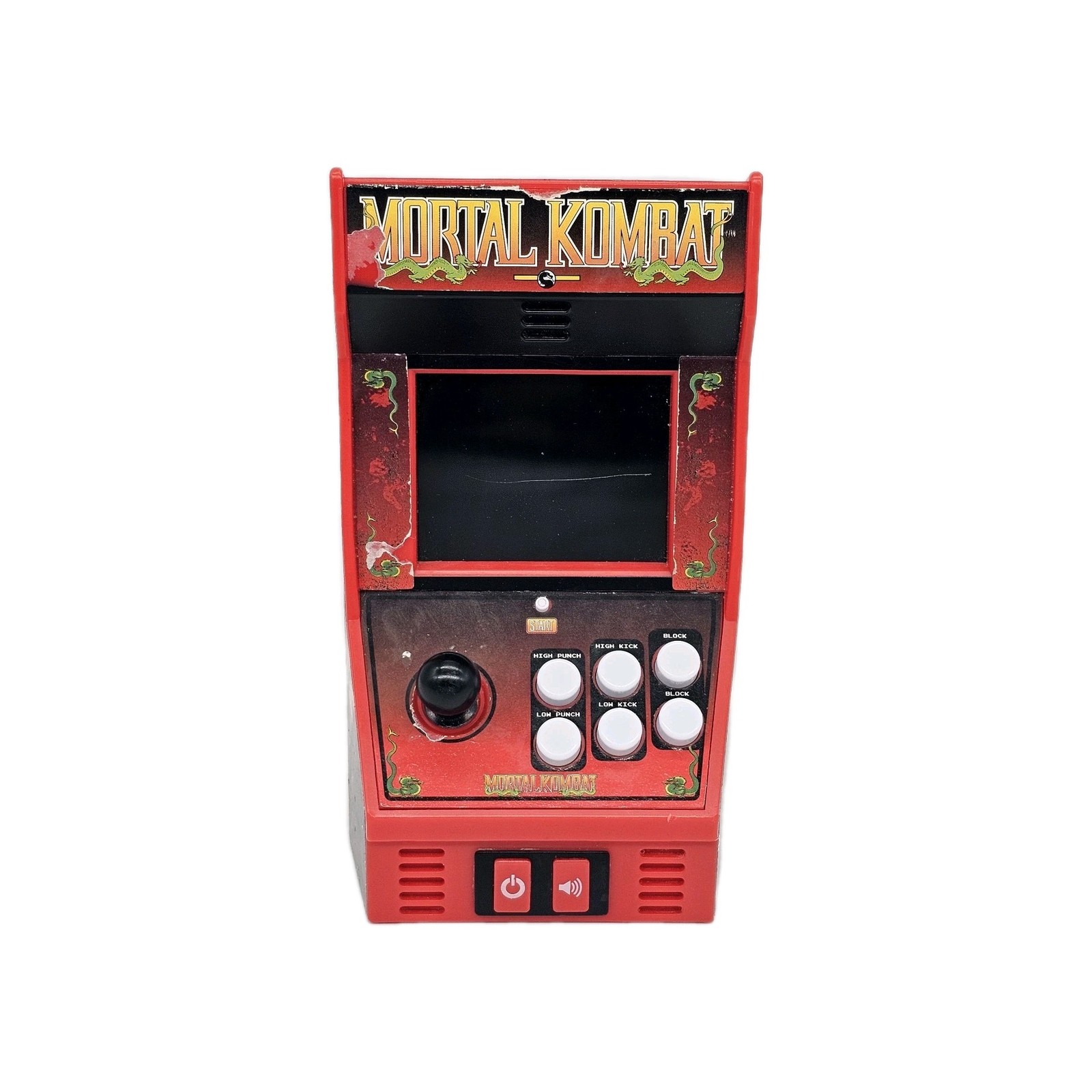 Mortal Kombat Klassic Mini Arcade Game Console Midway 09626 Color Tested