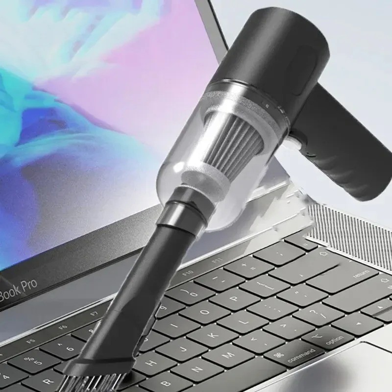 Portable Car Vacuum Cleaner 9000Pa Handheld USB Rechargeable