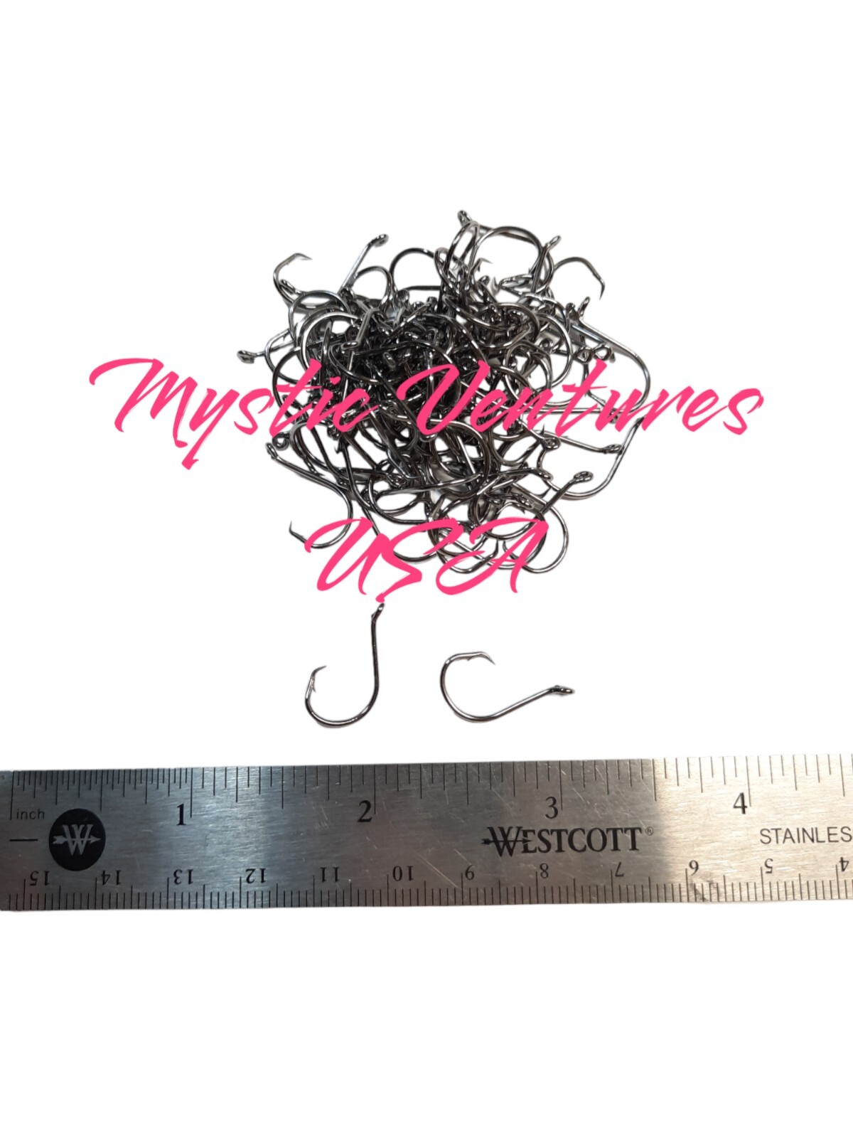 100 Size #6 Circle Hooks Black Nickel High Carbon Sport Octopus 2X STRONG
