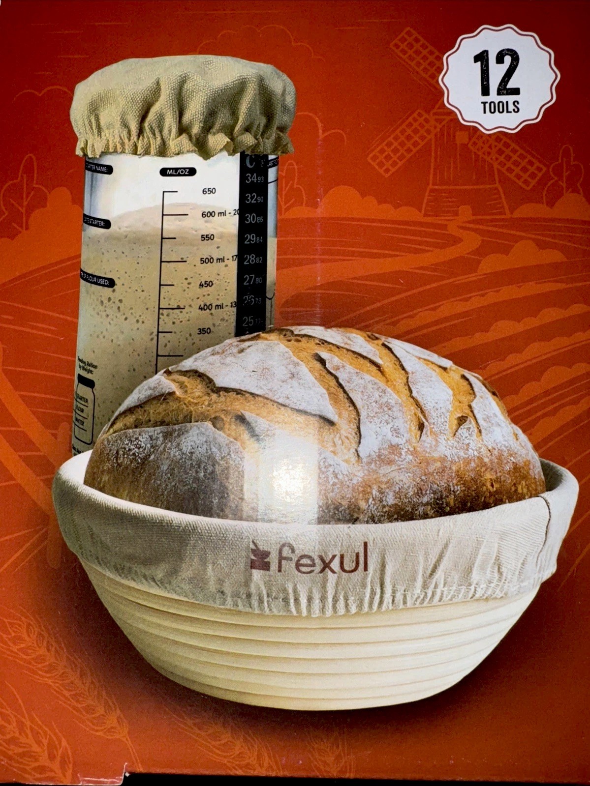 Fexul Sourdough Starter Kit ￼
