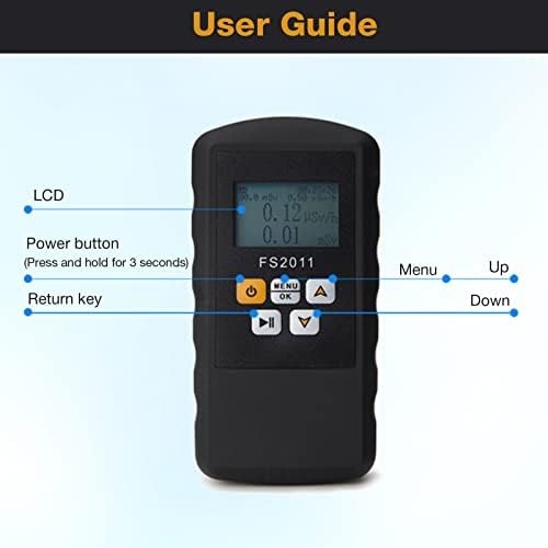 Handheld Portable Nuclear Radiation Detector FS2011 Digital Radioactive Counter