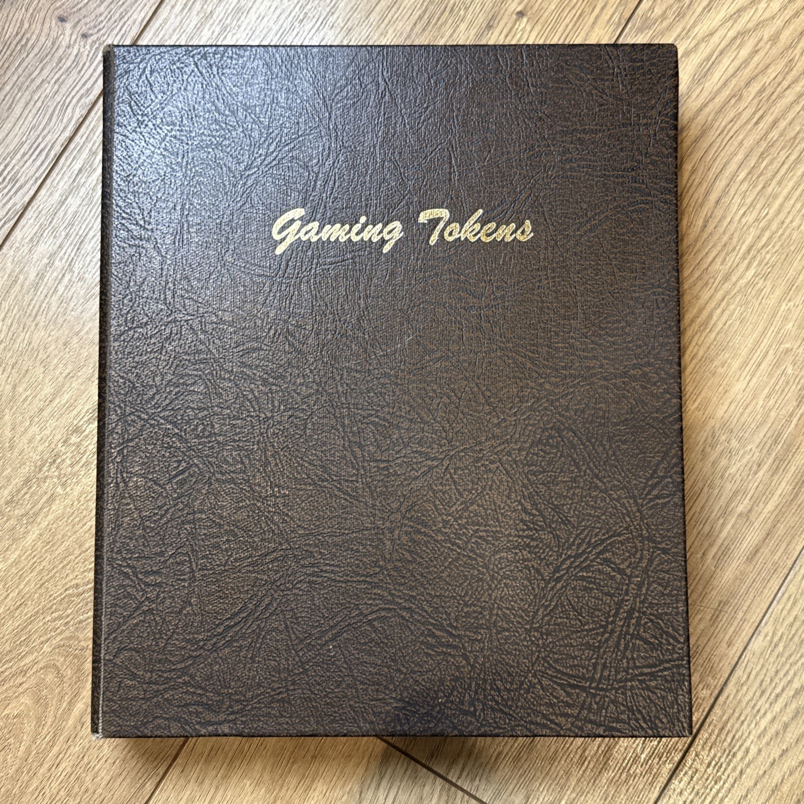 Dansco Album for Casino Slot Gaming Tokens 38mm 6 Pages for 54 Tokens Model 7005