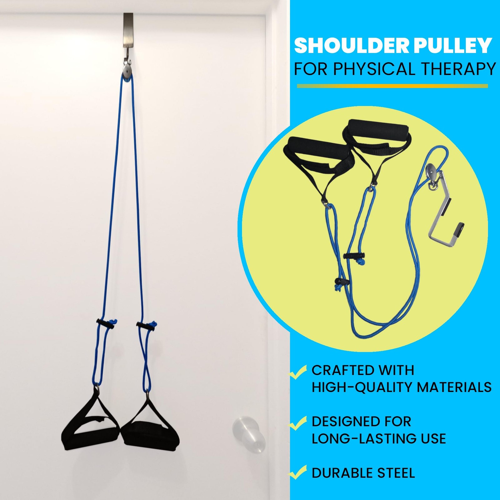Shoulder Pulley for Physical Therapy - Shoulder Pain Relief | Exercise Equipm...
