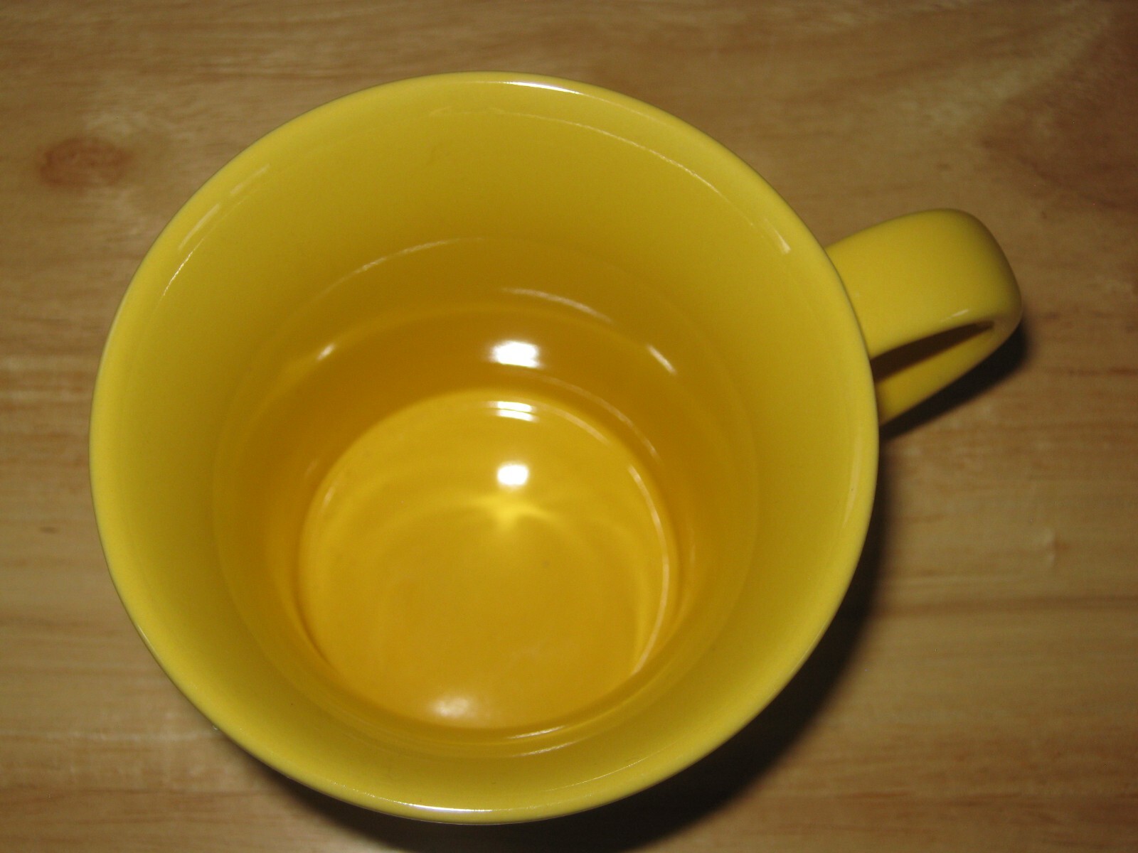 Disney Lighten Up! Yellow Candle Mug