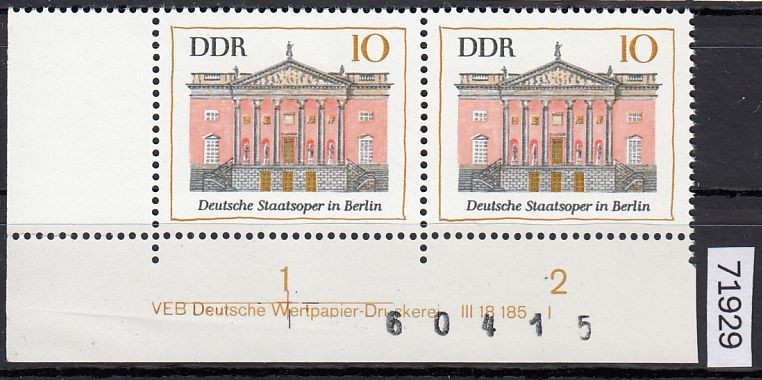 GDR 1969, Mich. No.: 1435 ** DV FNr. I