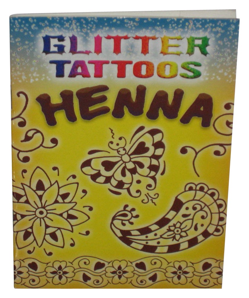 Glitter Tattoos Henna Dover Little Activity Book