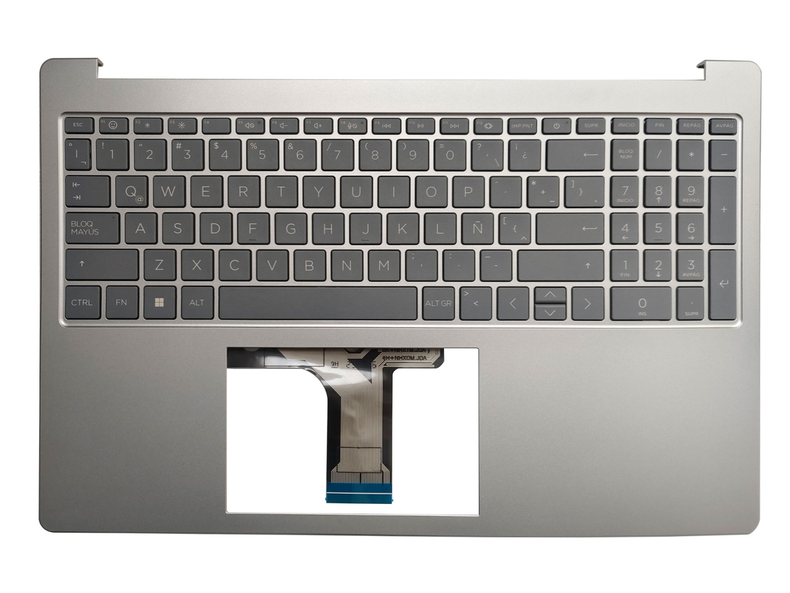 New Spanish Latin Keyboard for HP 15-FC 15-FC0000 15-FD 15-FD0000 Palmrest Cover