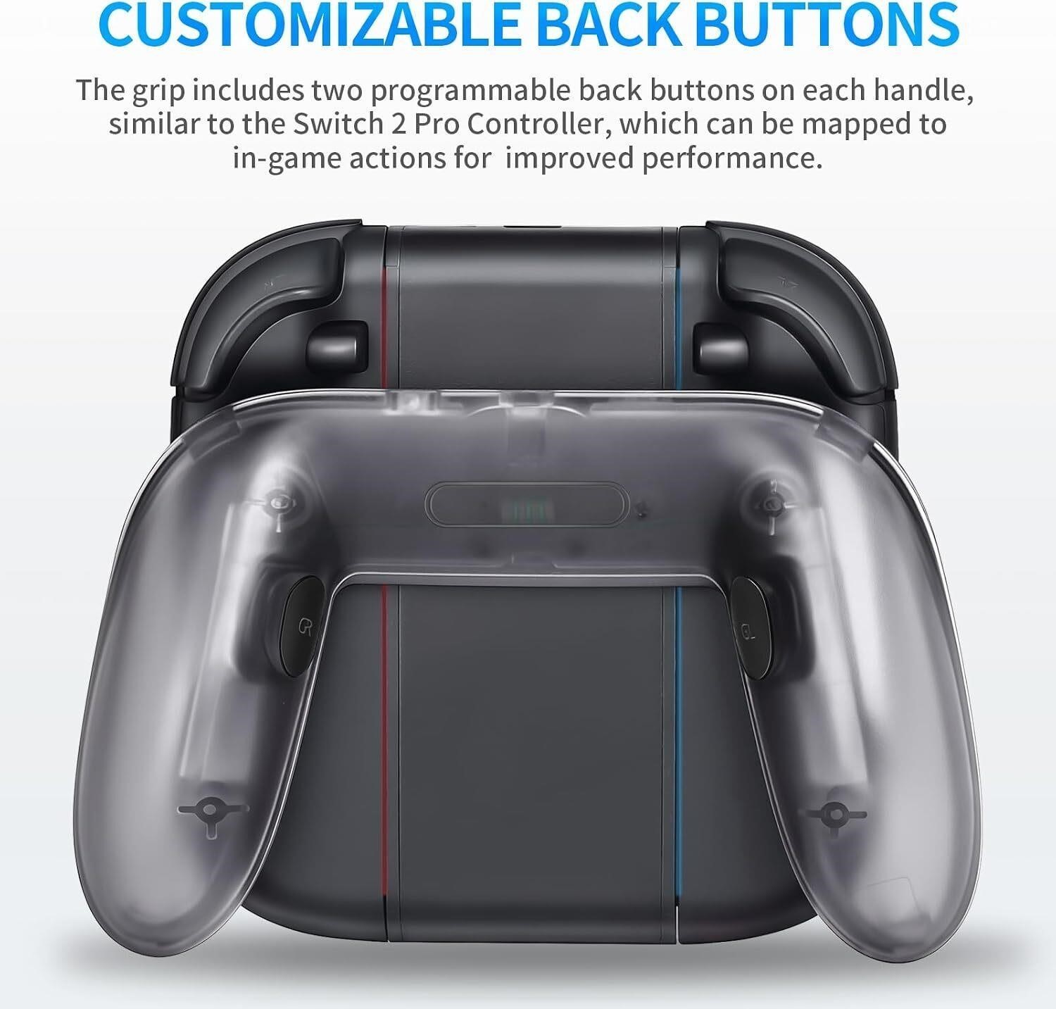 Switch Joycon 2 Charging Grip - Super Magnetic Fast Charger Accessories