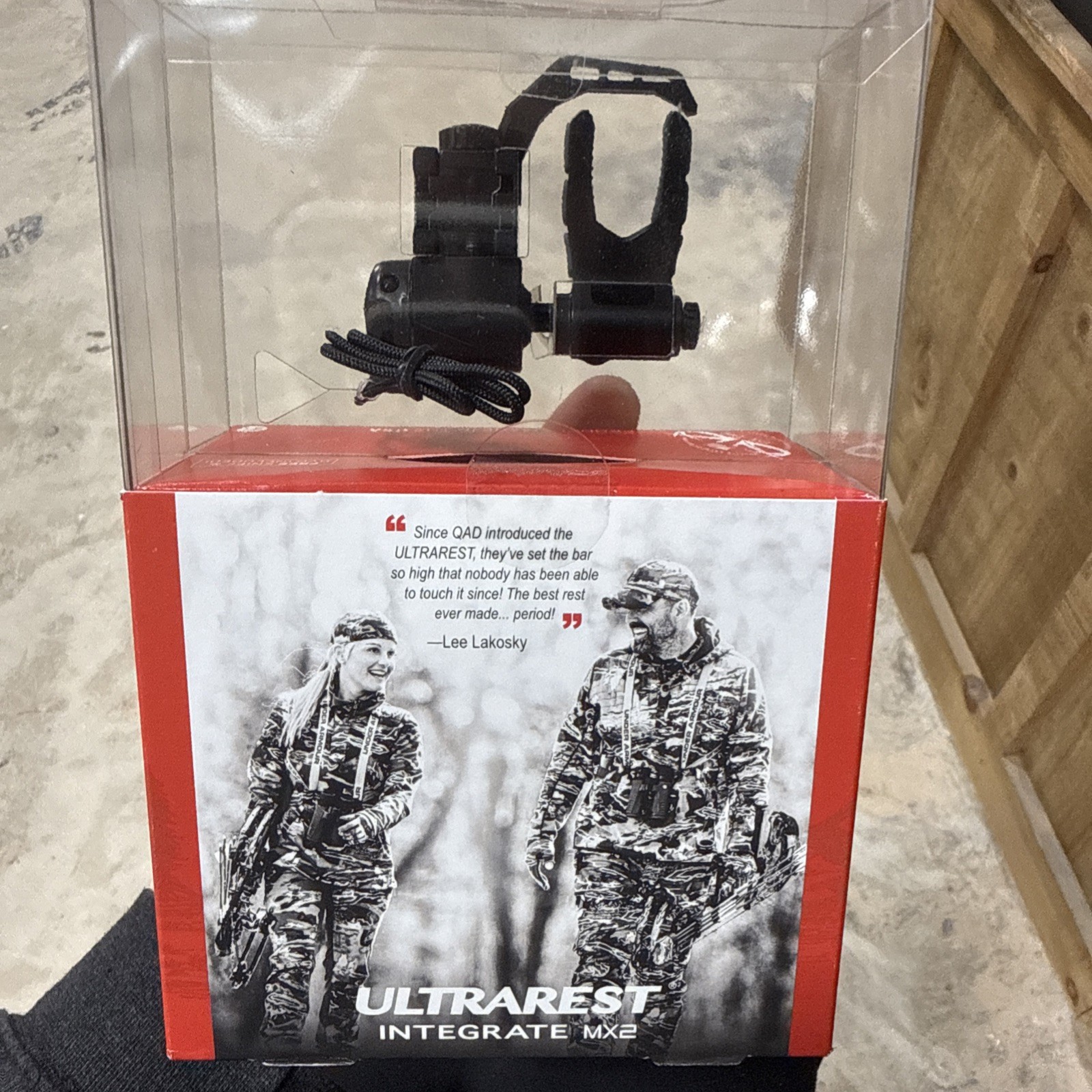 QAD Ultrarest Integrate MX2 Black RH