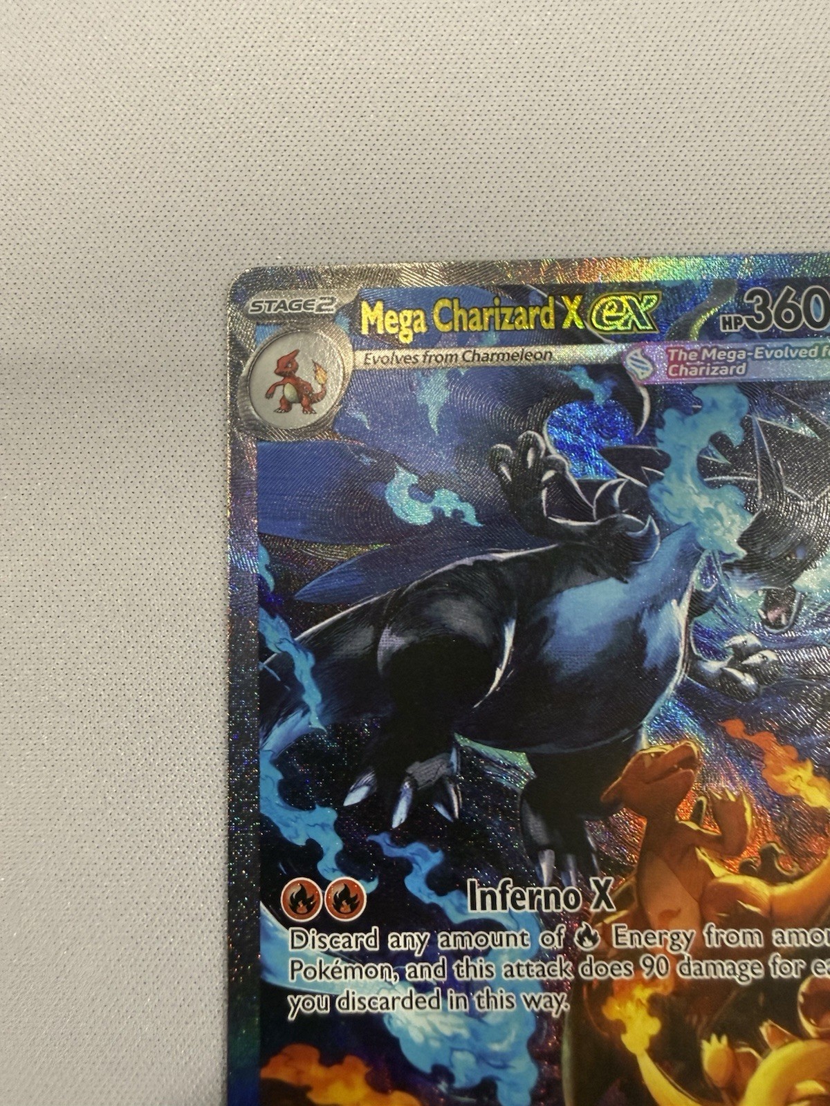 Mega Charizard x EX 125/094 Me02: Phantasmal Flames Holo