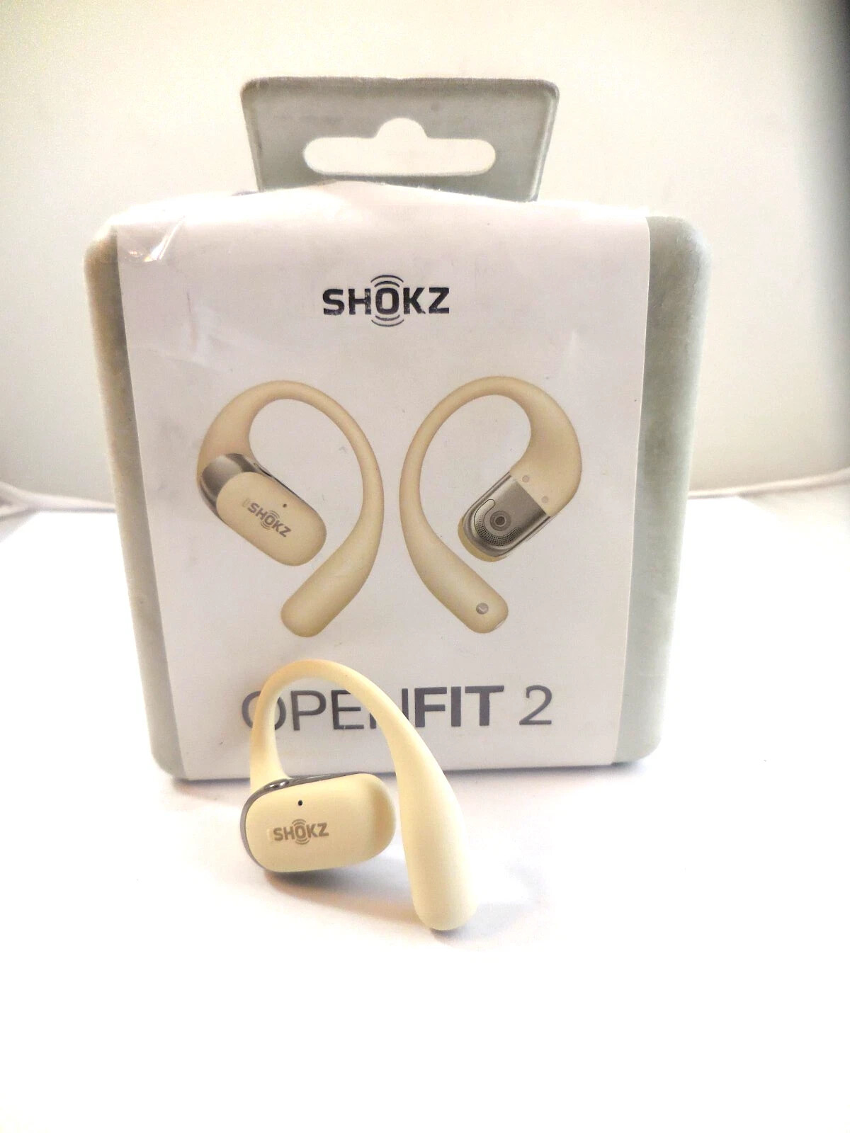 Shokz OpenFit 2 Open-Ear True Wireless replacement Left Earbud (T920)- Beige