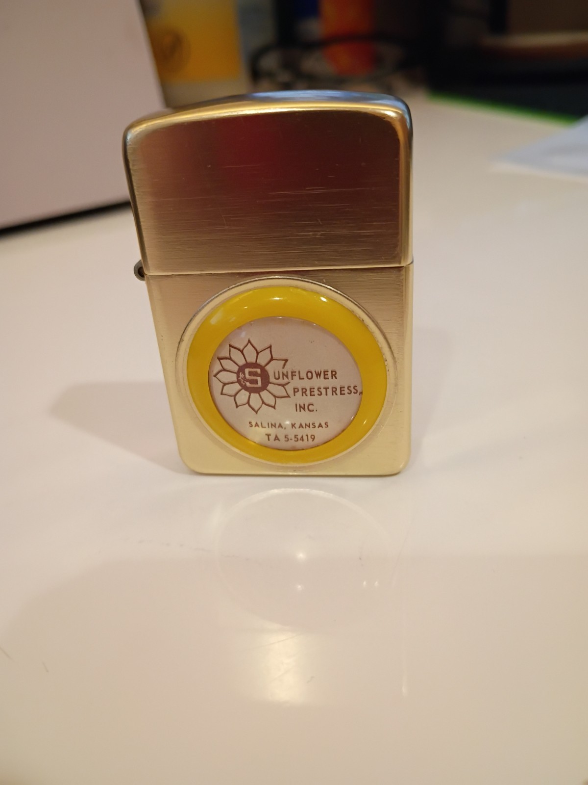 unknown maker lighter unflower prestress inc Salina Kansas