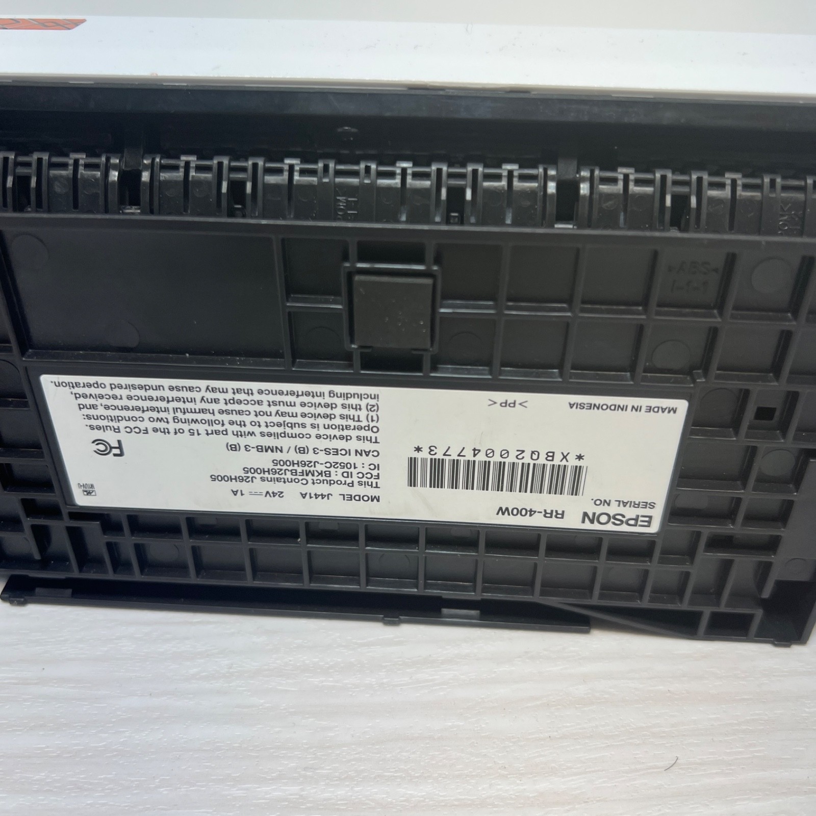Epson RapidReceipt RR-400W Compact Wireless Desktop Receipt and Docs Scanner