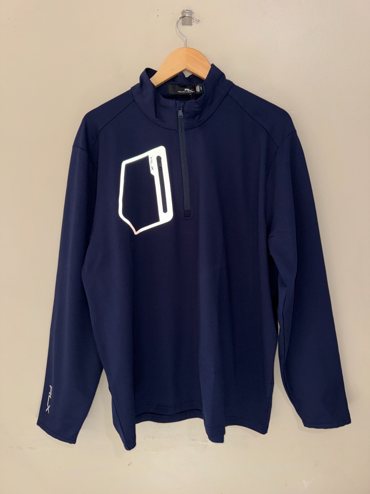 Polo Ralph Lauren RLX Golf Performance 1/4 Zip Pullover Mens XL Stretch $148 NEW