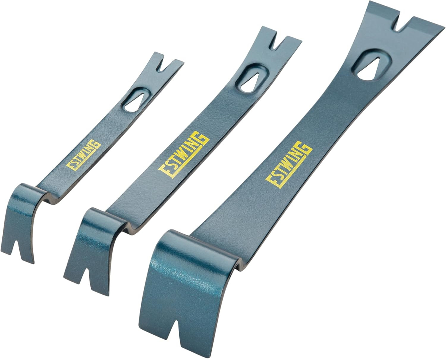 ESTWING 3Pc Pry Bar Set 5.5", 7.5" & 10" Forged Steel Nail Pullers