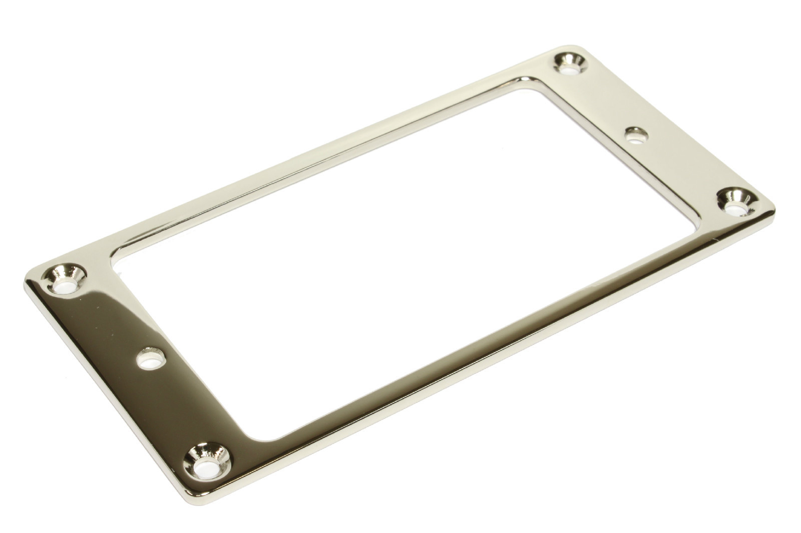 Nickel plated Metal flat humbucker pickup mounting ring for guitar