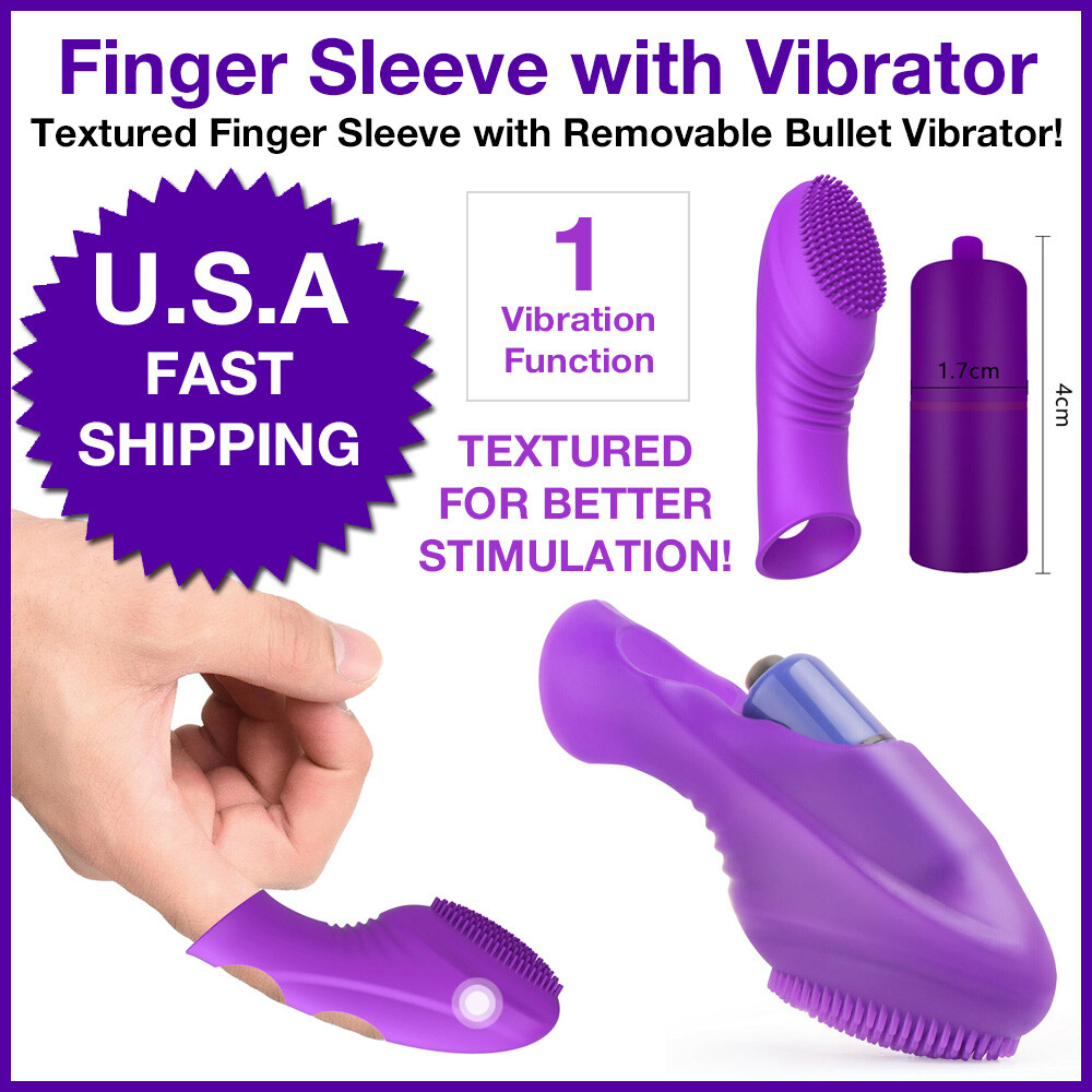 Discreto Juguete Sexual Manga Para Dedos Estimulador de clítoris Punto G Rico