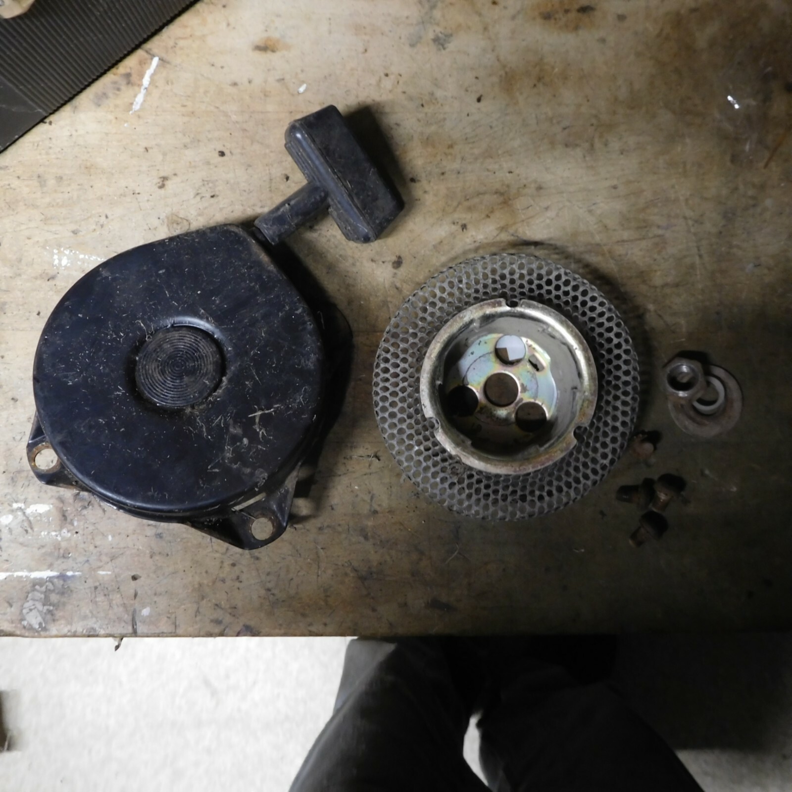 tecumseh -rope starter type w/new cup-