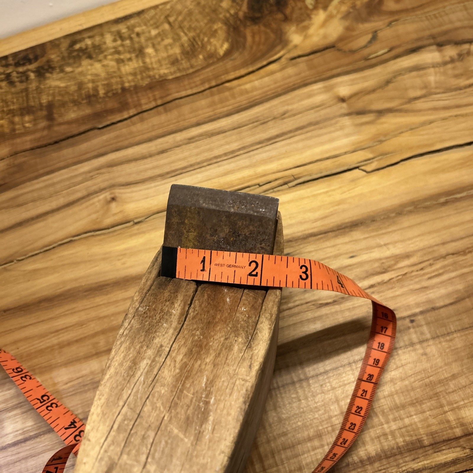 Antique Coffin Smoothing Plane Primitive Woodworking