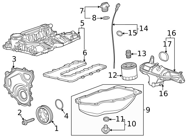 Genuine GM Balancer Bolt 25194208