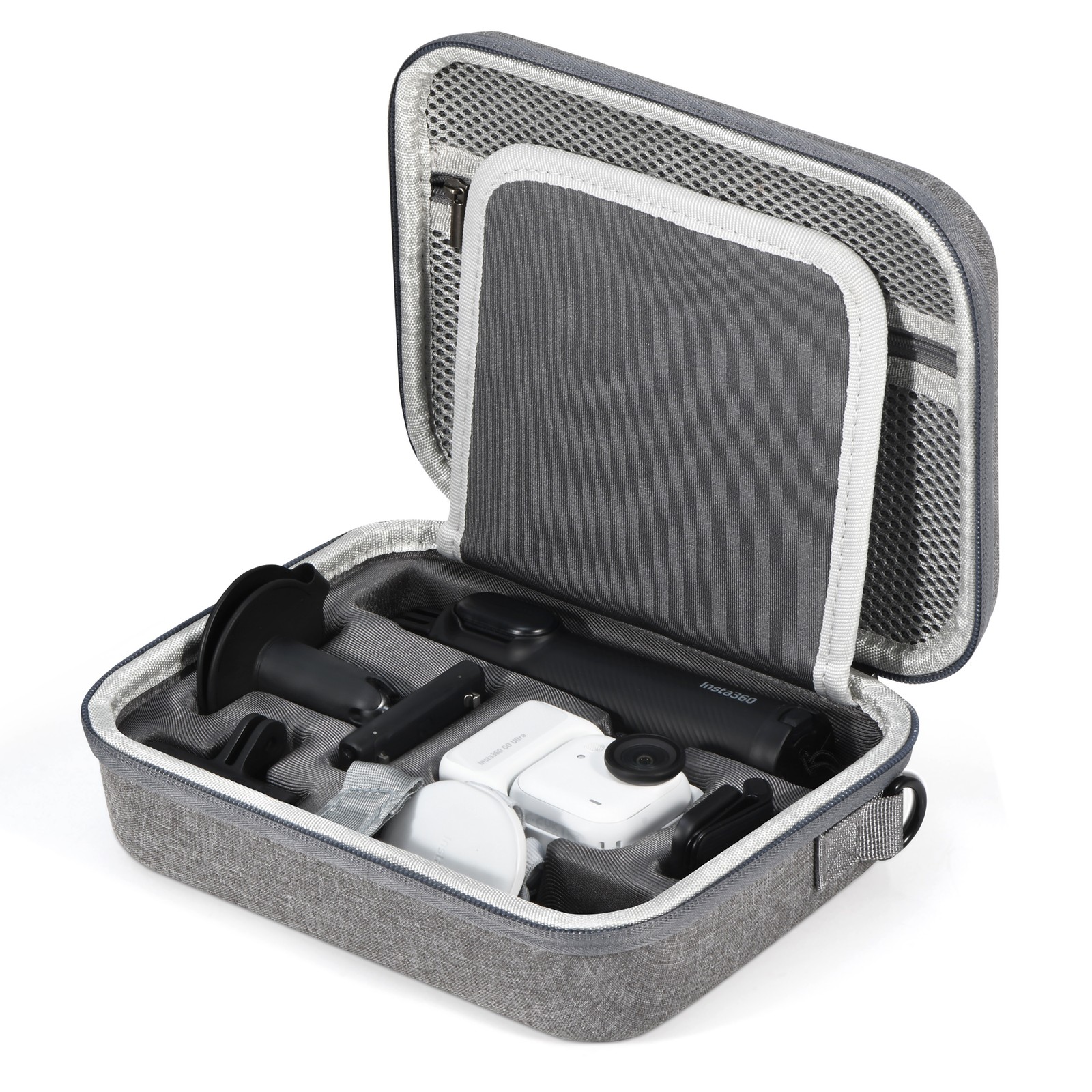 For Insta360 GO Ultra Case Nylon Travel Bag Organizer Mount Tripod Storage Box